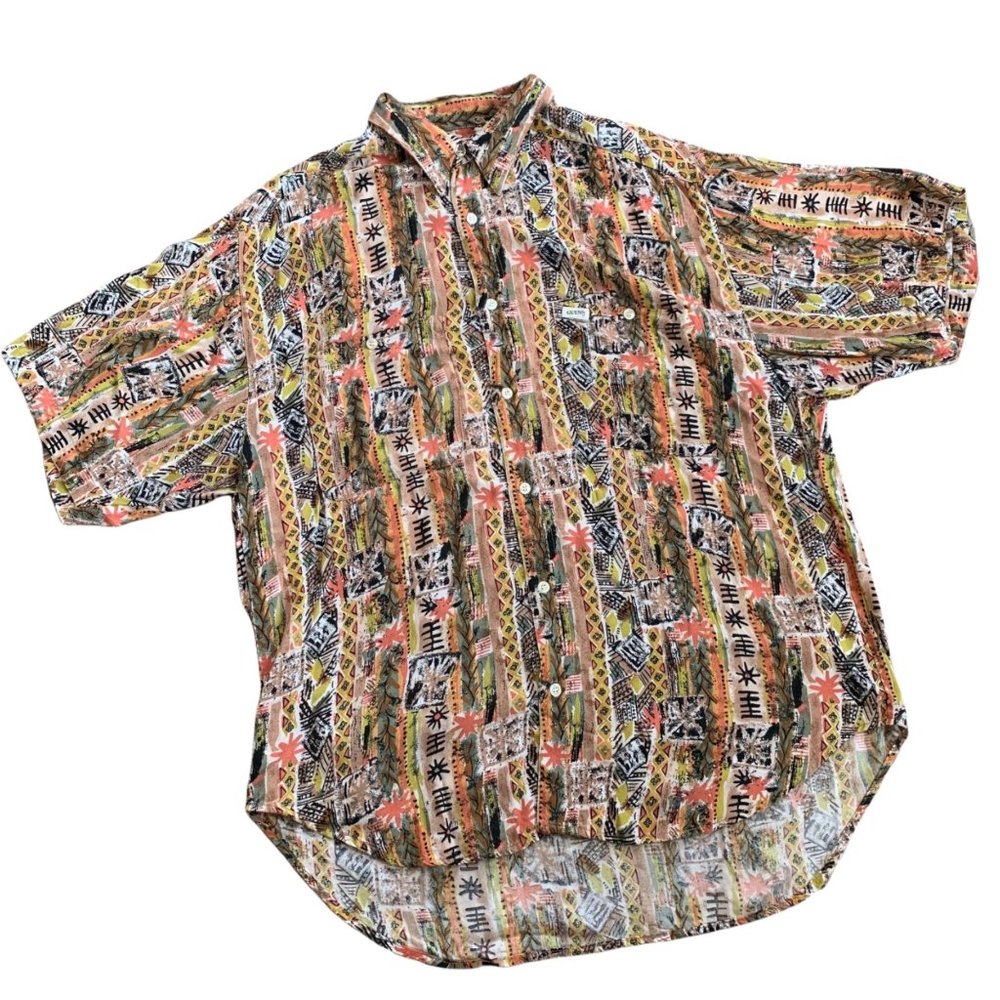 Vintage Guess by Georges Marciano Abstract Tee M